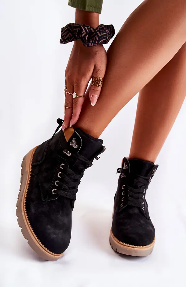 Boto Дамски боти на платформа