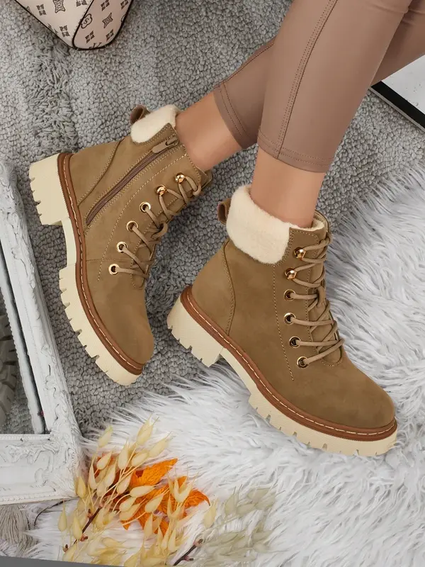 Resti Дамски боти Tessara с козина