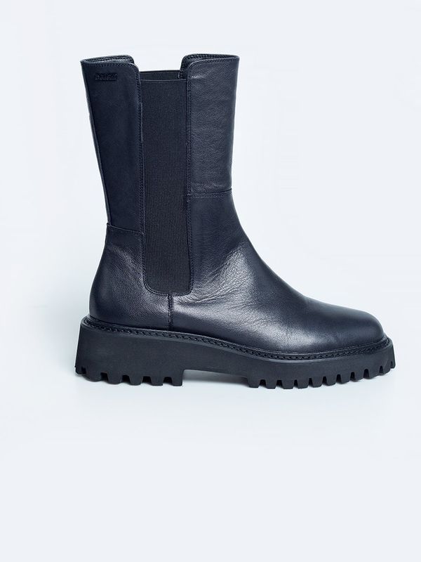 Big Star Дамски ботуши. Big Star Black Chelsea