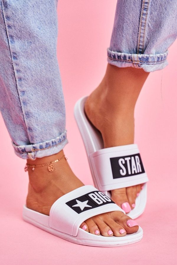 BIG STAR SHOES Дамски чехли Big Star Contrast logo