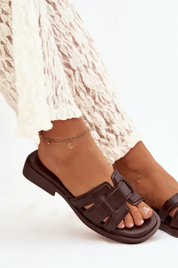 Boto Дамски чехли Boto Lorania Chocolate