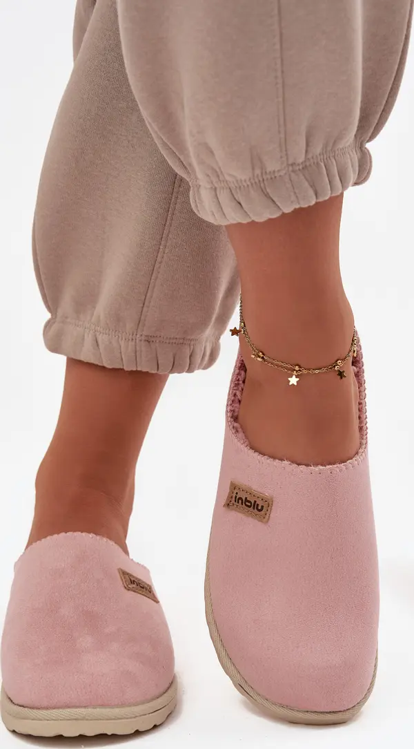 Inblu Дамски чехли Inblu, изработени от ековелур