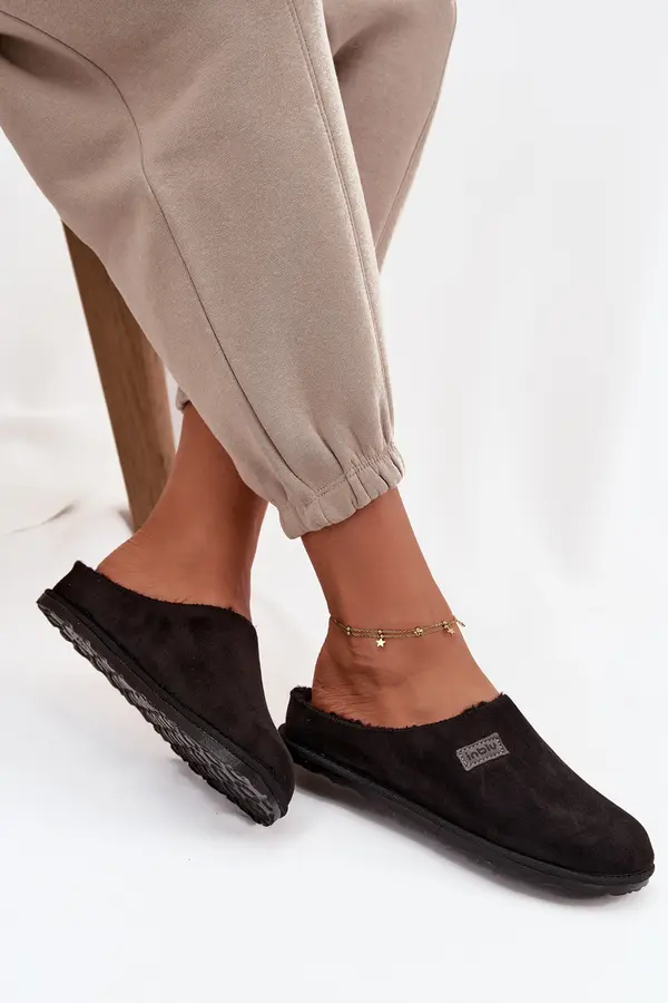 Inblu Дамски чехли Inblu, изработени от ековелур