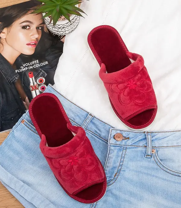 Natural Style Дамски чехли Natural Style NS-001 лилави