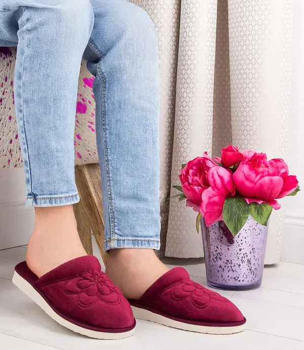 Natural Style Дамски чехли Natural Style NS-011 Бордо