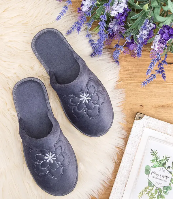 Natural Style Дамски чехли Natural Style NS-011 сиви