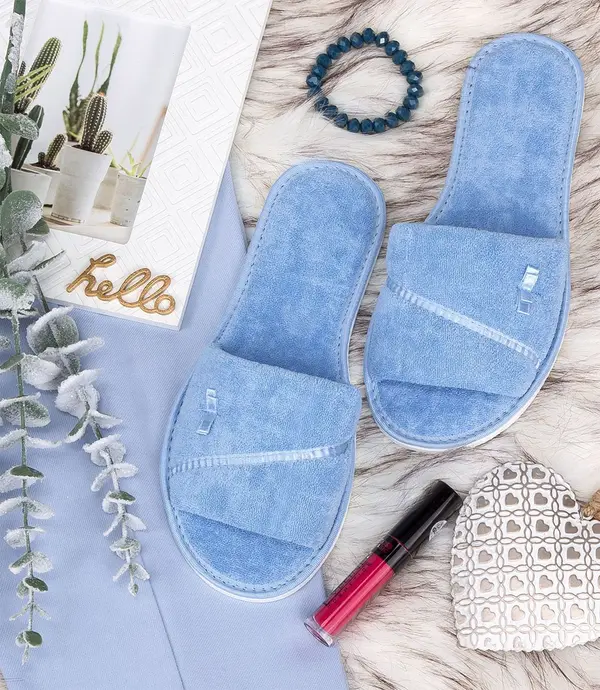 Natural Style Дамски чехли Natural Style NS-041 сини