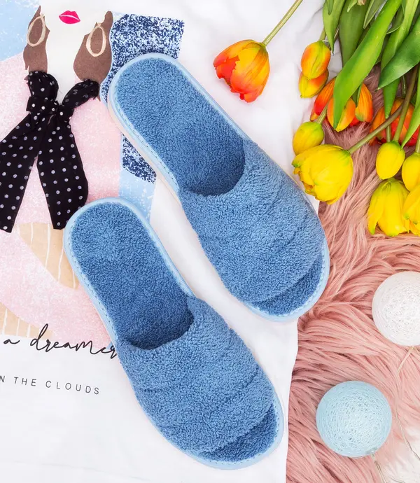 Natural Style Дамски чехли Natural Style NS-047 Сини