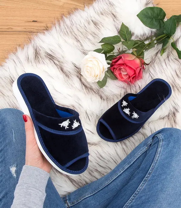 Natural Style Дамски чехли Natural Style NS-054 сини