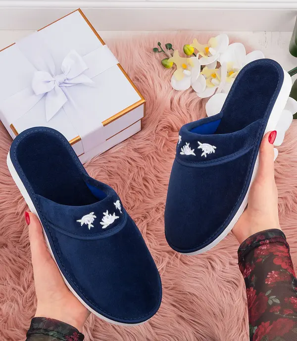 Natural Style Дамски чехли Natural Style NS-059 сини