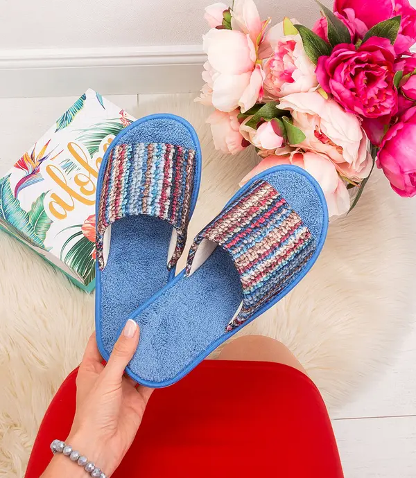 Natural Style Дамски чехли Natural Style NS-074 сини