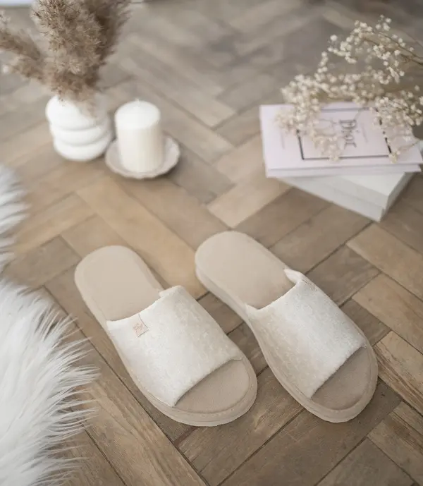 Natural Style Дамски чехли Natural Style NS-075 бели