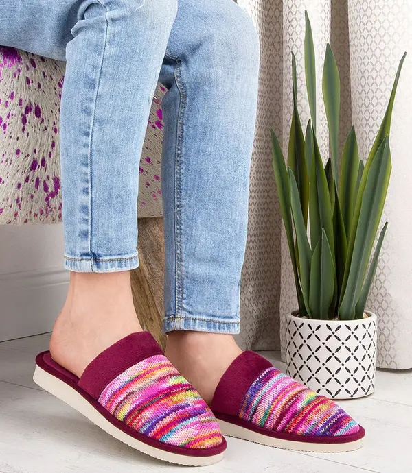 Natural Style Дамски чехли Natural Style NS-077 лилави