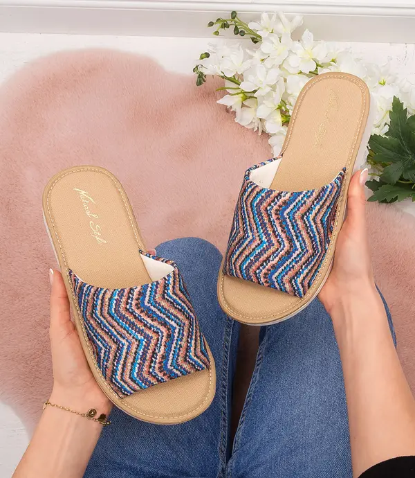 Natural Style Дамски чехли Natural Style NS-090 Бежови