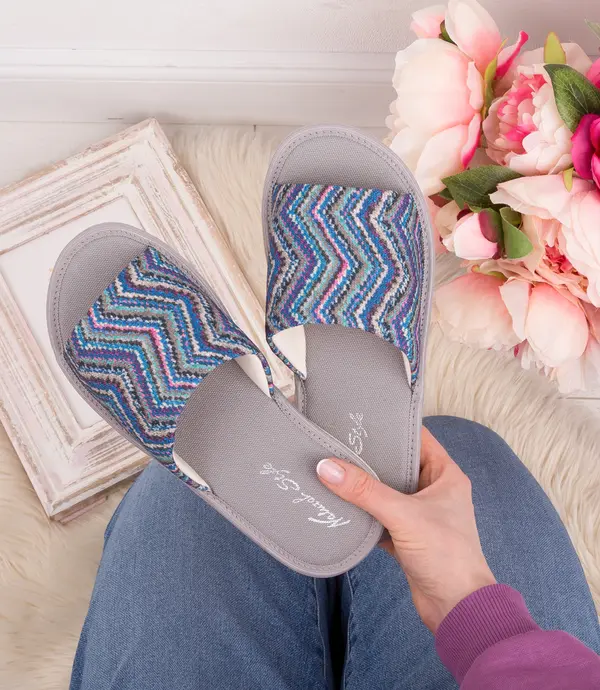 Natural Style Дамски чехли Natural Style NS-090 Сиви