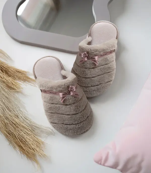 Natural Style Дамски чехли Natural Style NS-260 Бежови