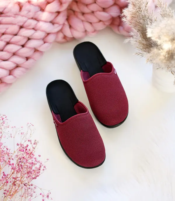 Natural Style Дамски чехли Natural Style NS-709 бордо