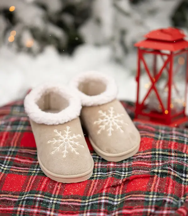 Natural Style Дамски чехли NS-084 Бежови