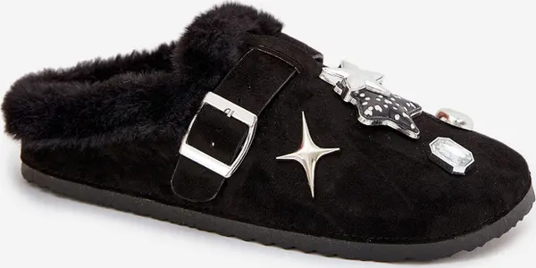 Boto Дамски чехли с декорации и катарама