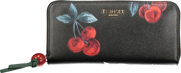 Twinset Дамски черен портфейл