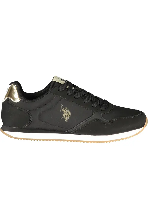 U.S. Polo Assn. Дамски черни маратонки US Polo