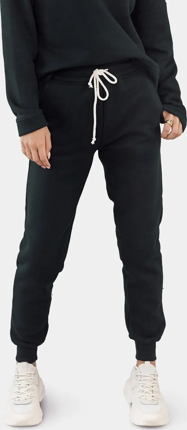 Edoti Дамски черни спортни панталони Edoti