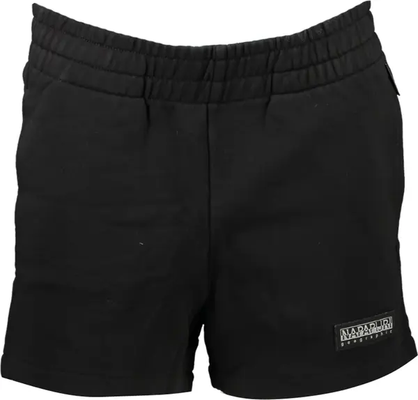 Napapijri Дамски черни спортни шорти Napapijri