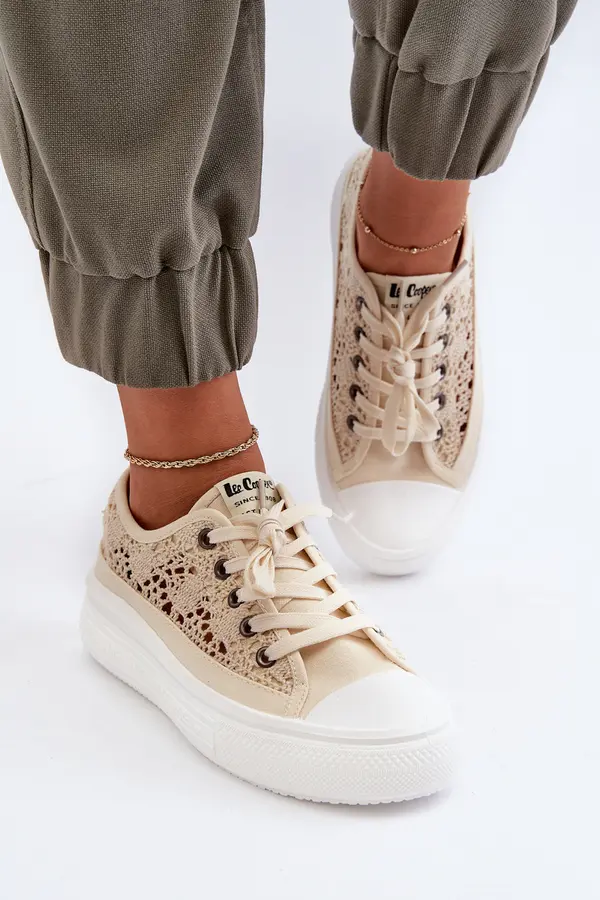 Lee Cooper Дамски дантелени кецове Lee Cooper