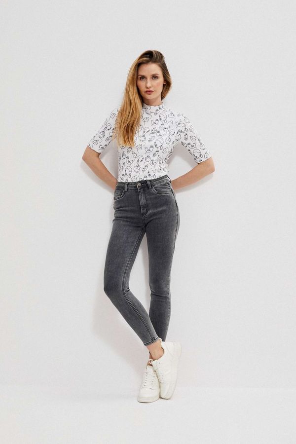 Moodo Дамски дънки Moodo Grey