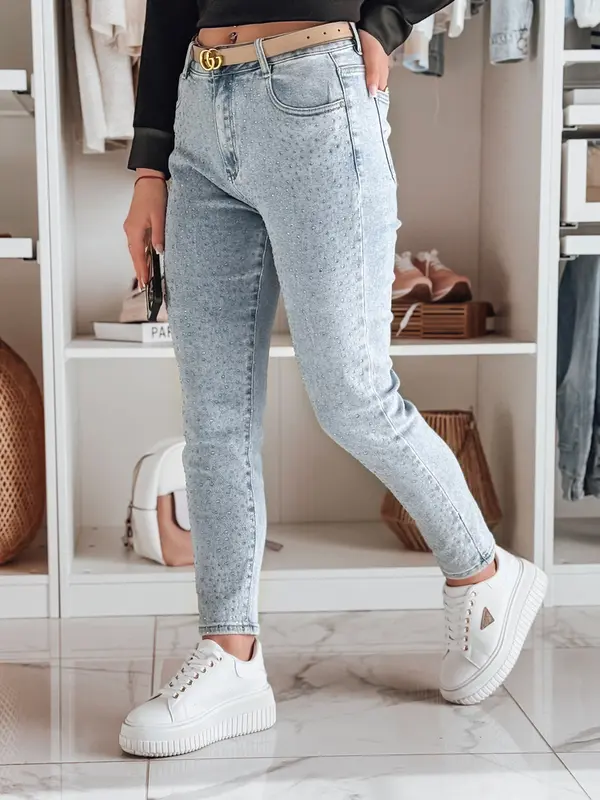 DStreet Дамски дънки slim fit SPARKLI
