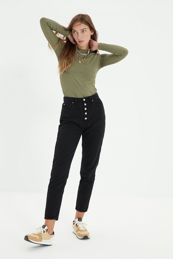 Trendyol Дамски дънки Trendyol High Waist