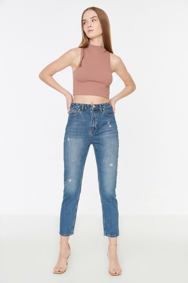 Trendyol Дамски дънки Trendyol Mom