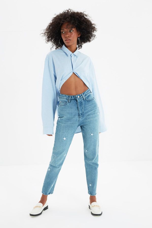 Trendyol Дамски дънки Trendyol Mom jeans