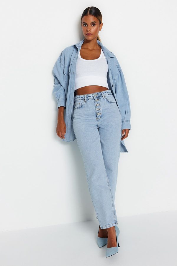 Trendyol Дамски дънки. Trendyol