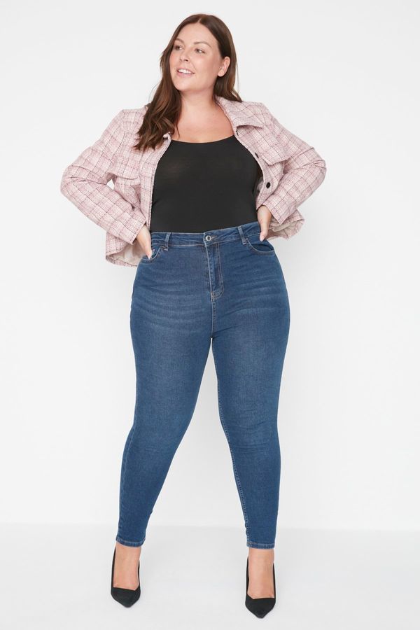 Trendyol Дамски дънки. Trendyol High Waist