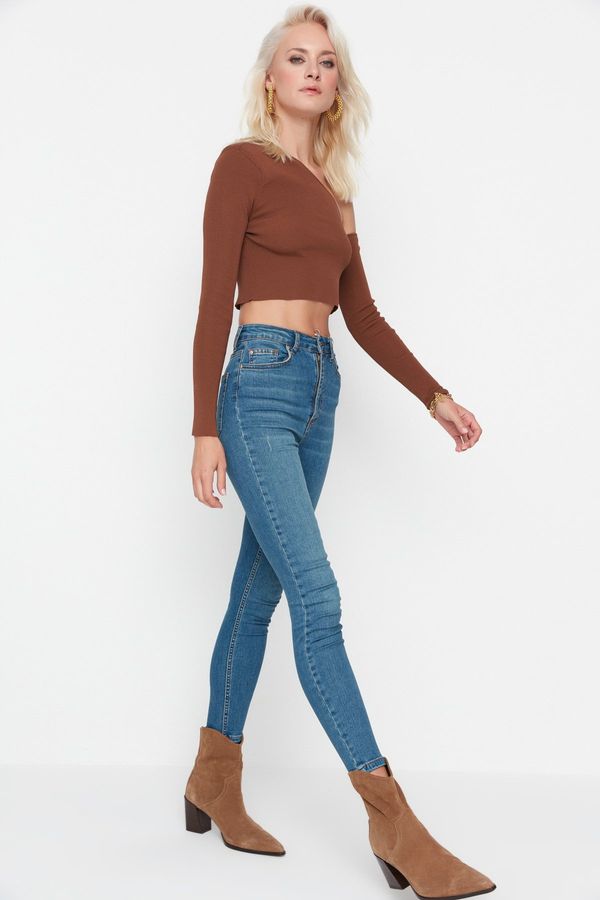 Trendyol Дамски дънки. Trendyol