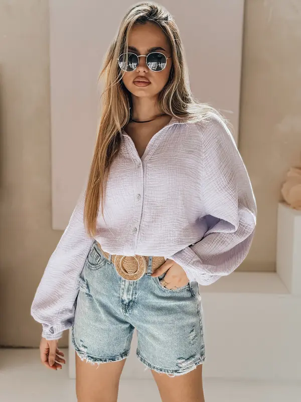 DStreet Дамски дънкови шорти с колан ГОРЕЩО ЛЯТО