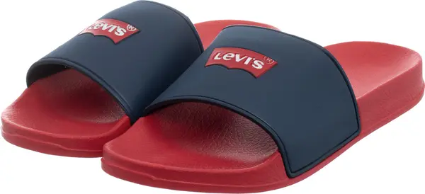 Levi'S Дамски джапанки Levi's - тъмночервени