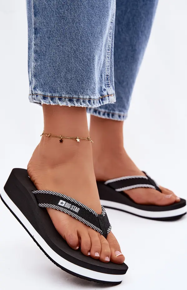 BIG STAR SHOES Дамски джапанки на платформа BIG STAR SHOES