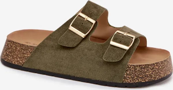 Boto Дамски джапанки на платформа от корк