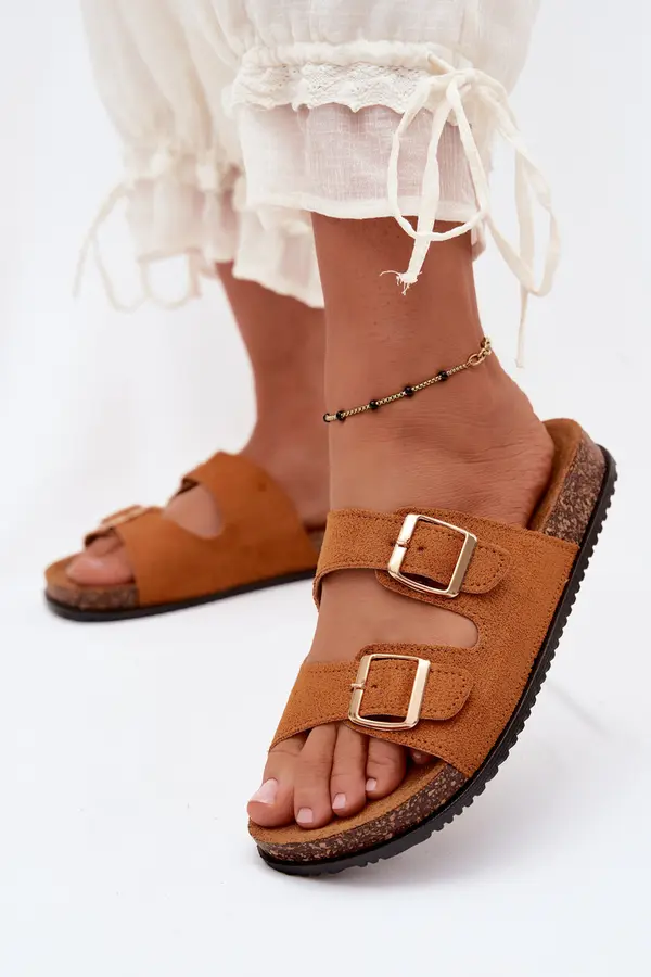 Boto Дамски джапанки с катарами Camel Brigid