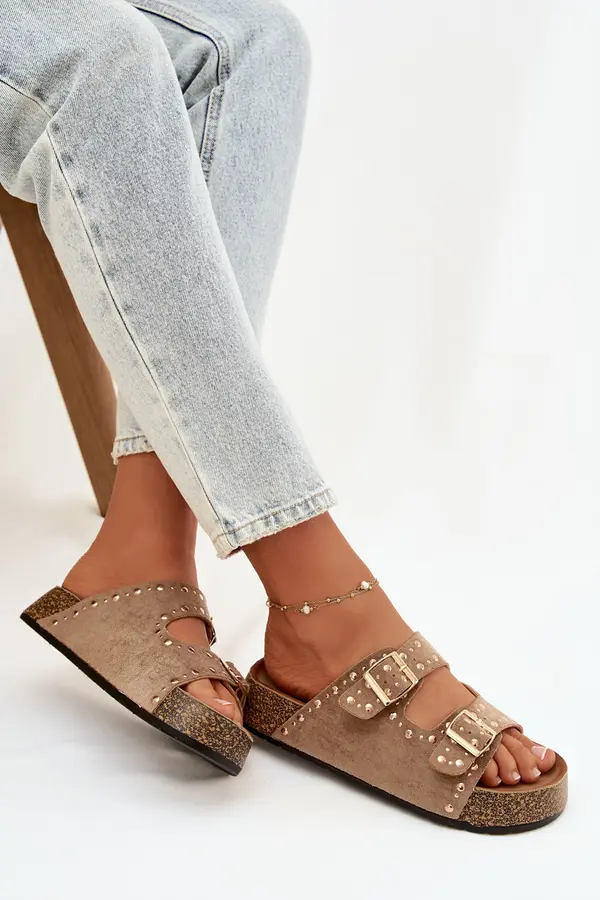 Boto Дамски джапанки с щипки и копчета