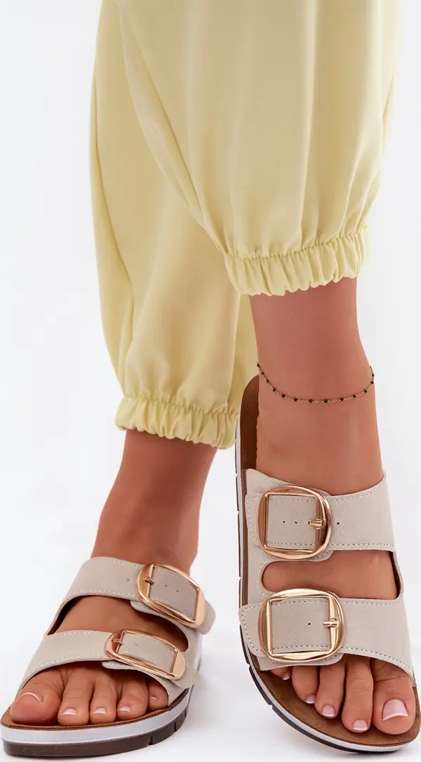 Inblu Дамски джапанки със златни катарами Inblu