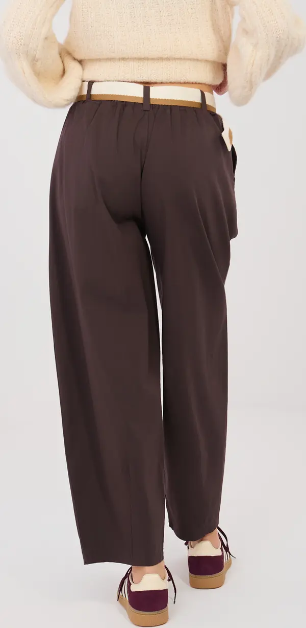 Italy Moda Дамски едноцветни панталони