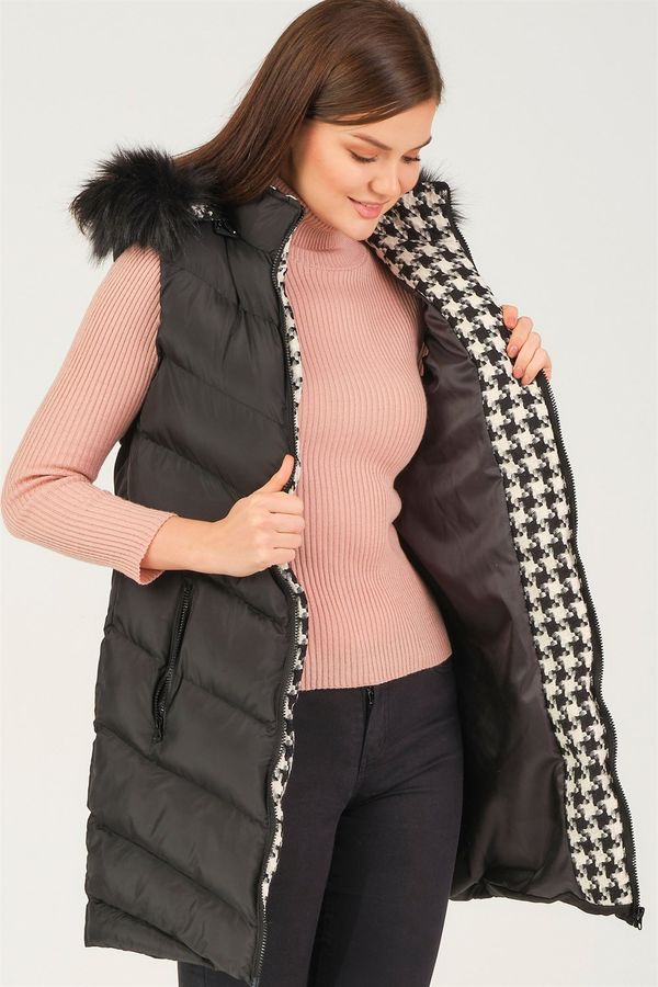 dewberry Дамски елек. dewberry Black