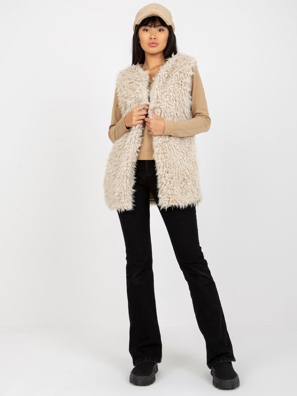 Fashionhunters Дамски елек. Fashionhunters Furry