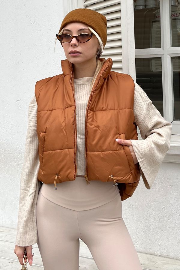 Trend Alaçatı Stili Дамски елек. Trend Alaçatı Stili Puffer