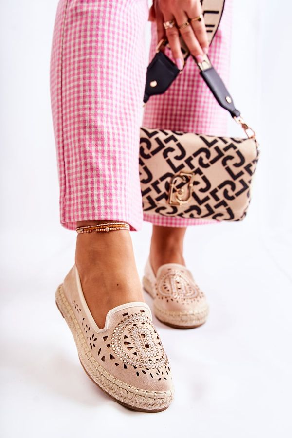 Kesi Дамски еспадрили Kesi Beige