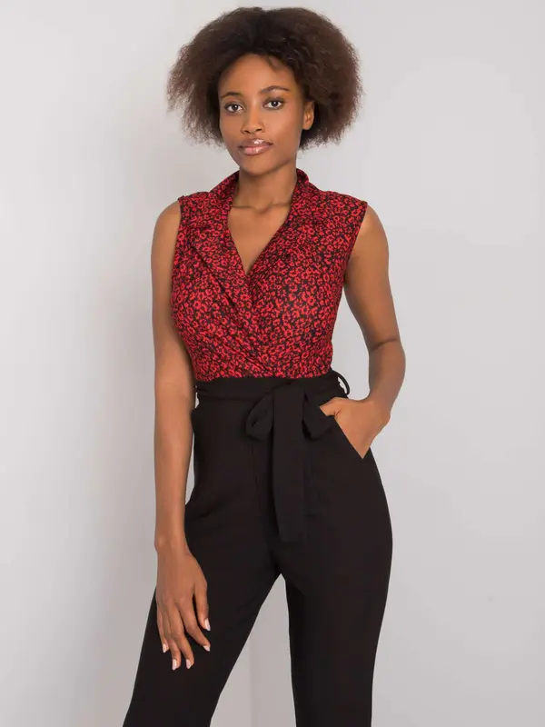 RUE PARIS Дамски гащеризон Fashionhunters Patterned