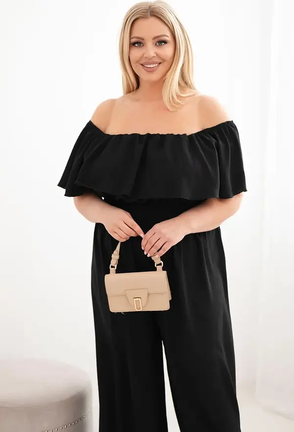 Kesi Włoski Дамски гащеризон с презрамки и големи размери